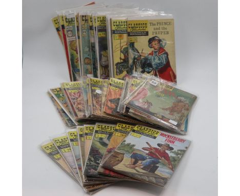 Classics Illustrated UK comics 1-100 no doubles 87 comics. UK P&amp;P Group 3 (£30+VAT for the first lot and £8+VAT for subse