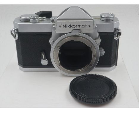 Two Nikon nikkormat bodies. UK P&amp;P Group 2 (£20+VAT for the first lot and £4+VAT for subsequent lots) 
