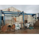 Crane Needs Dismantling Used Around 10 Metre Long (See Photos)