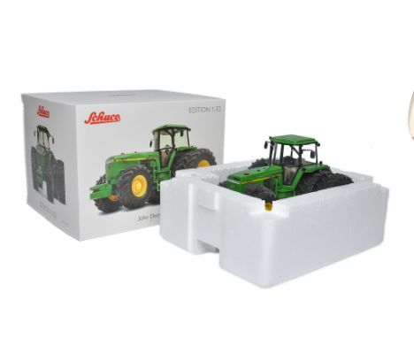 Schuco 1/32 Farm Model issue comprising John Deere 4755 Dual Rear Wheel Tractor. Excellent in box. Box is excellent. 