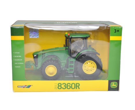Britains (2011) 1/32 Farm Model issue comprising No. 42650 John Deere 8360R Tractor. Excellent and secure in box. Box is very