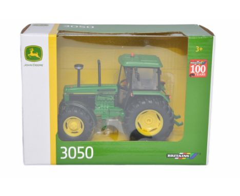 Britains 1/32 Farm Model issue comprising No. 42902 John Deere 3050 Tractor. 100 years of Britains packaging. Excellent and s