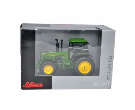 Schuco 1/32 Farm Model issue comprising John Deere 4755 Tractor. Excellent in box. Box is very good to excellent. 