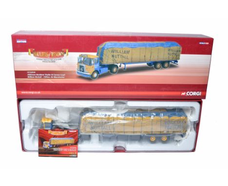 Corgi diecast model truck issue comprising No. CC12514 Atkinson Borderer in the livery of William Nuttall. Excellent in box, 