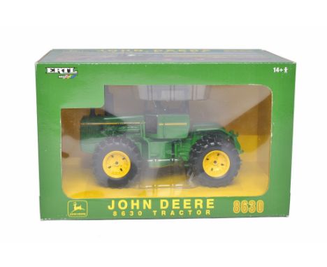 Ertl 1/32 Farm Model issue comprising No. 16160A John Deere 8630 Tractor. 2007 Plow City Farm Show Edition. Excellent and sec