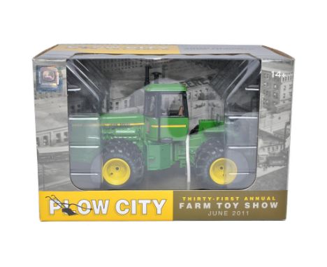 Ertl 1/32 Farm Model issue comprising No. 16208 John Deere 8850 Tractor. 2011 Plow City Farm Show Edition. Excellent and secu