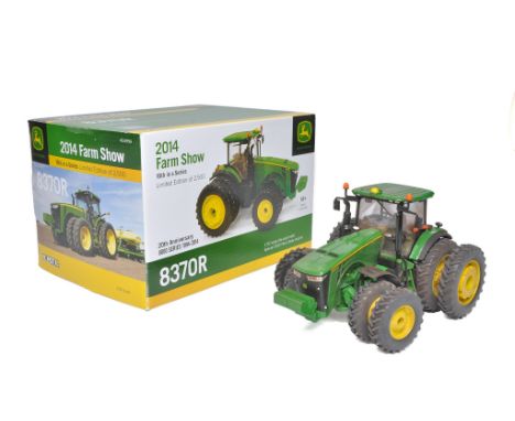 Ertl 1/32 Farm Model issue comprising no. 45499A John Deere 8370R Tractor. 2014 Farm Show Limited Edition - Dusty Variation. 