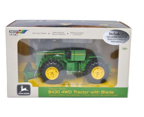 Ertl 1/32 Farm Model issue comprising No. 15896a John Deere 8430 Tractor. Collector Edition with DVD. Excellent and secure in