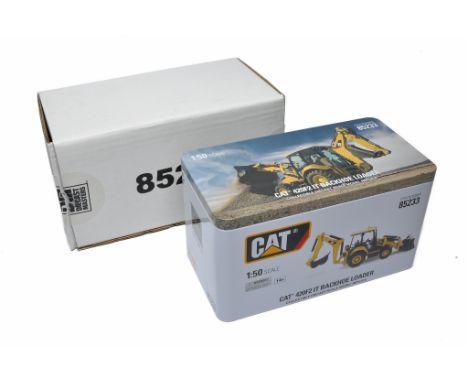 Diecast Masters 1/50 Model Construction issue comprising No. 85294 CAT 2420F2 IT Backhoe Loader. Looks to be without fault in