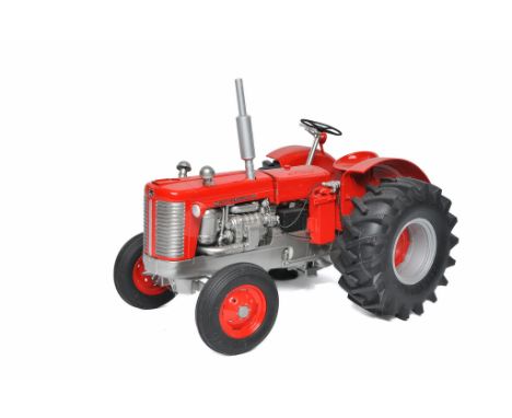 Franklin Mint 1/12 precision model issue comprising Massey Ferguson 98 Tractor. Bespokely adapted from the original Oliver is