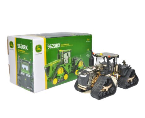 Ertl 1/32 Farm Model issue comprising no. 45563A John Deere 9620RX Tractor. 2016 Farm Show Limited Edition - Gold Plated Chas