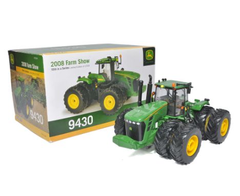 Ertl 1/32 Farm Model issue comprising no. 45018A John Deere 9430 Tractor. 2008 Farm Show Limited Edition. Excellent in box. B