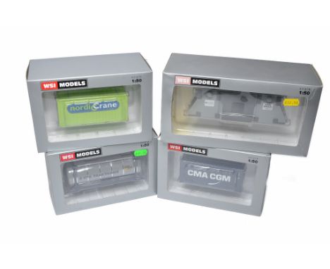 WSI diecast model truck issues comprising four boxed loads as shown. Generally look to be good but not checked for exact comp