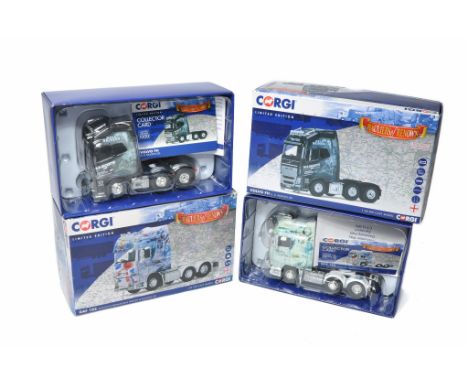 Corgi Diecast Model Truck issues comprising No. CC14124 DAF 105 in the livery of Slough International Freight plus No. CC1600