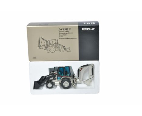 NZG 1/50 Diecast Model Construction issue comprising No. 429 CAT 436C IT Backhoe Loader Special Edition. Looks to be good to 