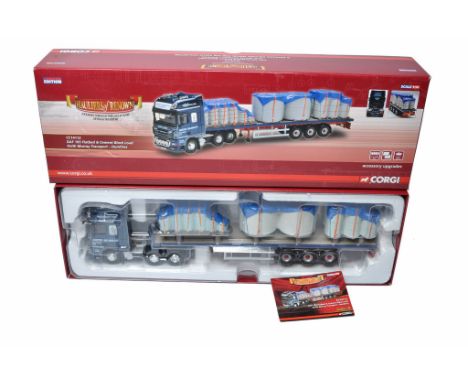 Corgi Diecast Model Truck issue comprising No. CC14112 DAF 105 Flatbed with cement load in the livery of Keith Murray. Looks 