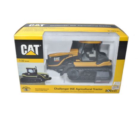 Norscot 1/32 Model Farm issue comprising No. 55001 CAT Challenger 95E Tractor. Door loose, but still generally good in origin