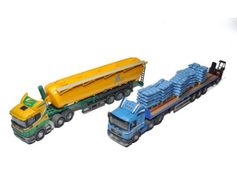 Code 3 Diecast Model Truck issues including Craib and Macfarlane liveries issues as shown. Signs of handling wear hence some 