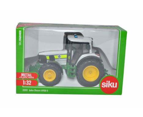 Siku Code 3 1/32 Farm Model issue comprising John Deere 6920 Tractor. Police Tractor Variation by 1/32 Farming Models. Excell