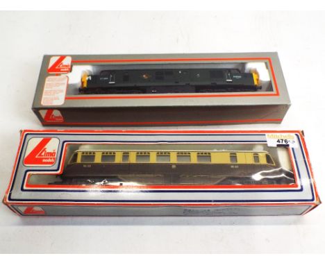 Two Lima 00 gauge diesel locomotives, boxed D6700 and N22