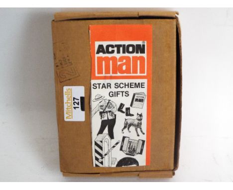 Action man mountie's uniform in original star scheme gift box  