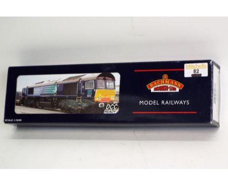 Bachmann 00 gauge class 66 DCC ready diesel locomotive 