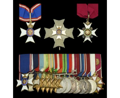 An impressive post-war ‘Flag Officer Royal Yachts’ K.C.V.O., C.B. and Second War Scharnhorst action D.S.C. group of seventeen