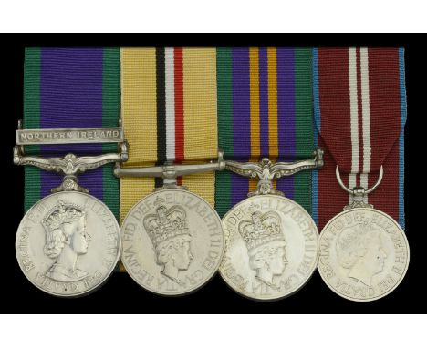 Four: Airtrooper P. A. Wheate, 657 Squadron, Army Air Corps  General Service 1962-2007, 1 clasp, Northern Ireland (25178910 A