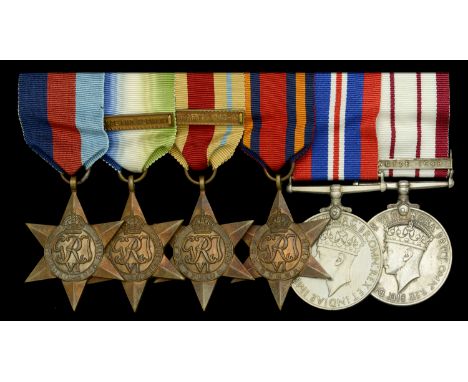 Six: Stoker Mechanic R. Fletcher, Royal Navy, who was severely wounded in H.M.S. Amethyst during the Yangtze incident: noted 