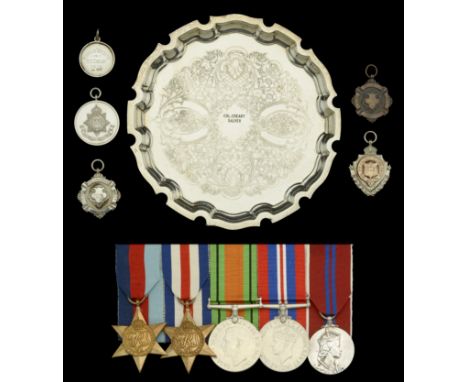 Five: Lieutenant-Colonel R. H. Creasy, Devonshire Regiment, sometime Lord Mayor of the City of Exeter  1939-45 Star; France a