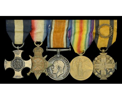 A rare Great War Flight Commander’s D.S.C. group of five awarded to Captain J. C. Brooke, Royal Air Force, late Royal Naval A