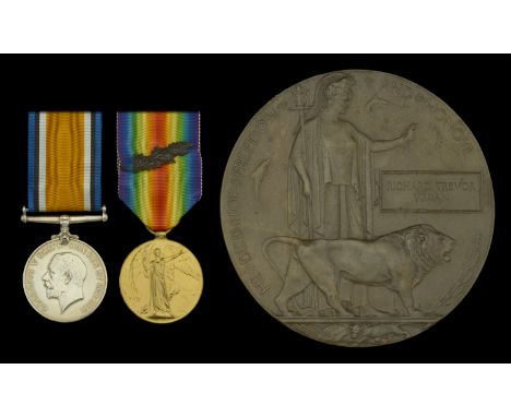 Pair: Captain R. T. Vivian, Royal Army Medical Corps, who served as the medical officer attached to the 6th Battalion, Devons