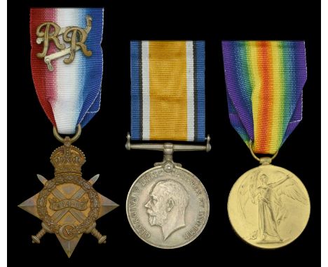 Three: Private F. A. Foxell, 1st City of London Yeomanry (Rough Riders), who served at Gallipoli from August 1915  1914-15 St