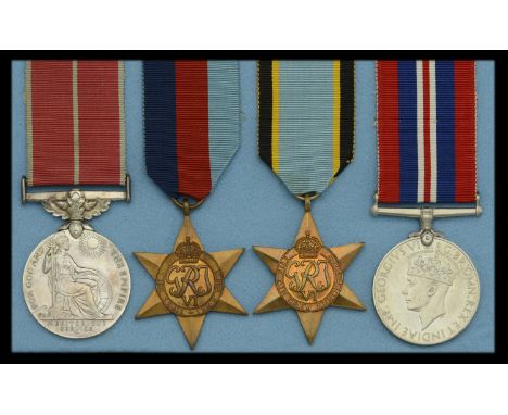 A rare 1938 ‘inter-war’ military division B.E.M. group of four awarded to Vickers Vincent Wireless Operator Aircraftman 1st C