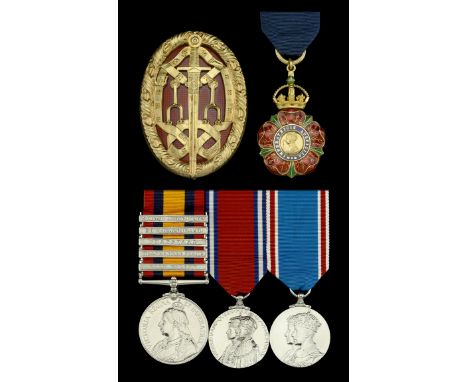 An inter-War Knight Bachelor, Great War C.I.E. group of five awarded to Lieutenant-Colonel Sir Stanley S. W. Paddon, 3rd Drag