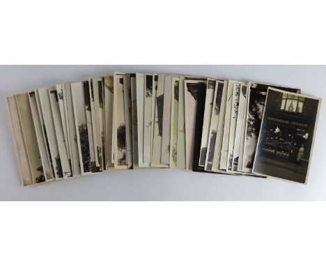 Topographical R/P's, countrywide, street scenes, bus &amp; railway stations, events, shopfronts, etc nice lot &nbsp; (approx 