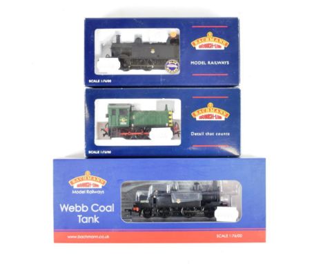 Bachmann OO Gauge Three Locomotives (i) 35052 LNWR Webb coal tank BR 58900 Next 18 DCC (ii) 32226 3F Jinty BR 47354 (iii) 313