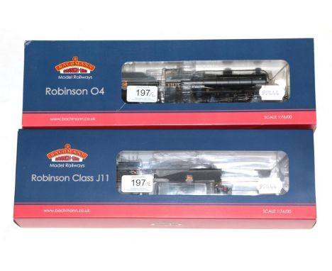Bachmann OO Gauge Two Locomotives (i) 31319 Robinson Class J11 BR 64311, 21 DCC (ii) 31002 Robinson Class O4 BR 63635, 21 DCC
