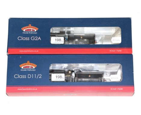 Bachmann OO Gauge Two Locomotives (i) 31475 Class G2A BR 49395, 21 DCC (ii) 31135 Lady of the Lake BR 62690, 21 DCC (both E b