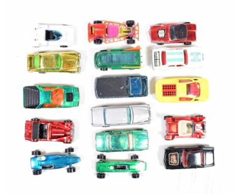 Mattel Hot Wheels Shelby Turbina, Hot Heap, Rolls Royce Silver Shadow, Dedra, Lotus Turbina, Brabham F1, Volkswagen Beach Bom