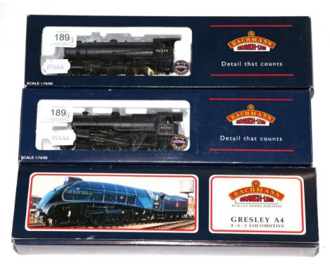 Bachmann OO Gauge Three Locomotives (i) 32176 2-6-0 BR 42765 (ii) 32251 WD 2-8-0 Austerity BR 90275 (iii) 31951A Union of Sou
