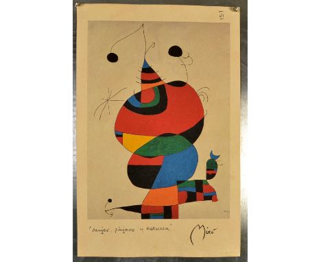 JOAN MIRO
Woman, Bird, Star
Print
23 x 17 cm