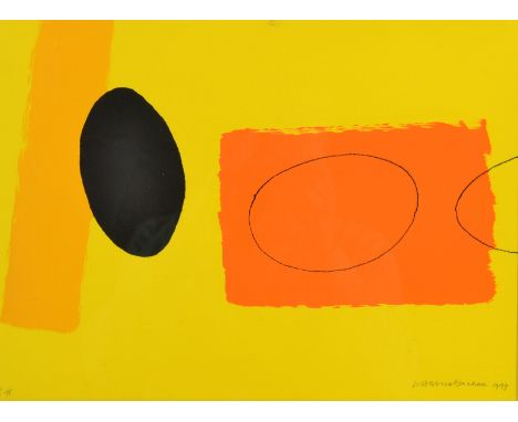 WILHELMINA BARNS-GRAHAM
Orange and Lemon Playing Games
Silkscreen print
Signed, dated 1999 and numbered 6 out of an edition o