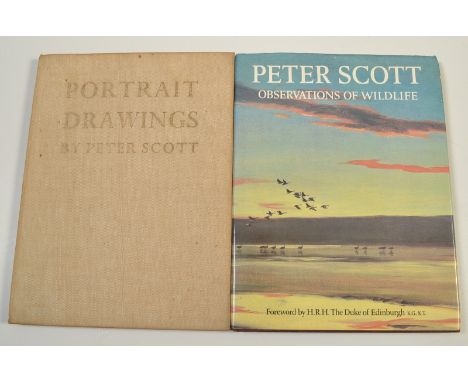 'Portrait Drawings'
The book by Peter Scott
Signed by the author
Published by Country Life Ltd. in 1949
Together with 'Peter 