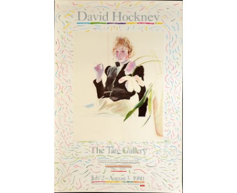 DAVID HOCKNEY
Travels with Pencil and Ink
Exhibition poster for Tate gallery
1980
51 x 76 cm