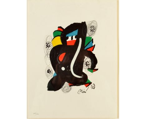 JOAN MIRO
La Melodie Acide VI
Lithograph
Numbered in pencil
1980
33 x 25 cm
