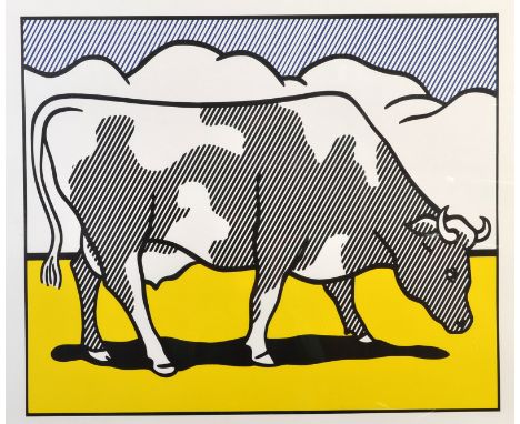 ROY LICHTENSTEIN
Cow Going Abstract
Offset lithograph triptych
60 x 72 cm

