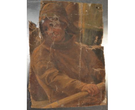 Newlyn School
Portrait of a fisherman
Oil on canvas
Unsigned
48 x 33cm, fragment