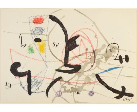 JOAN MIRO
Maravillas Con Variaciones Acrosticas En El Jardin De Miro (XI)
Lithograph
1975
50 x 71 cm