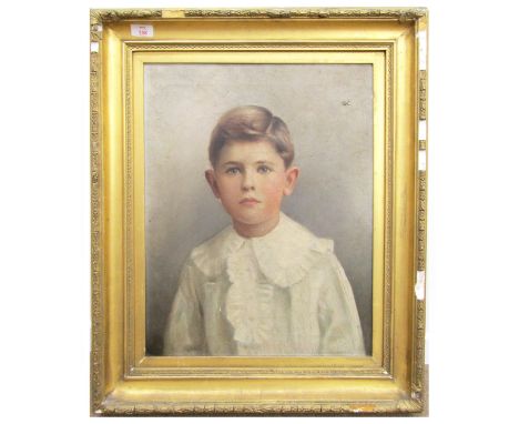 .F T Fry (19th/20th century)Portrait of a young boyoil on canvas, signed lower left52 x 41cm